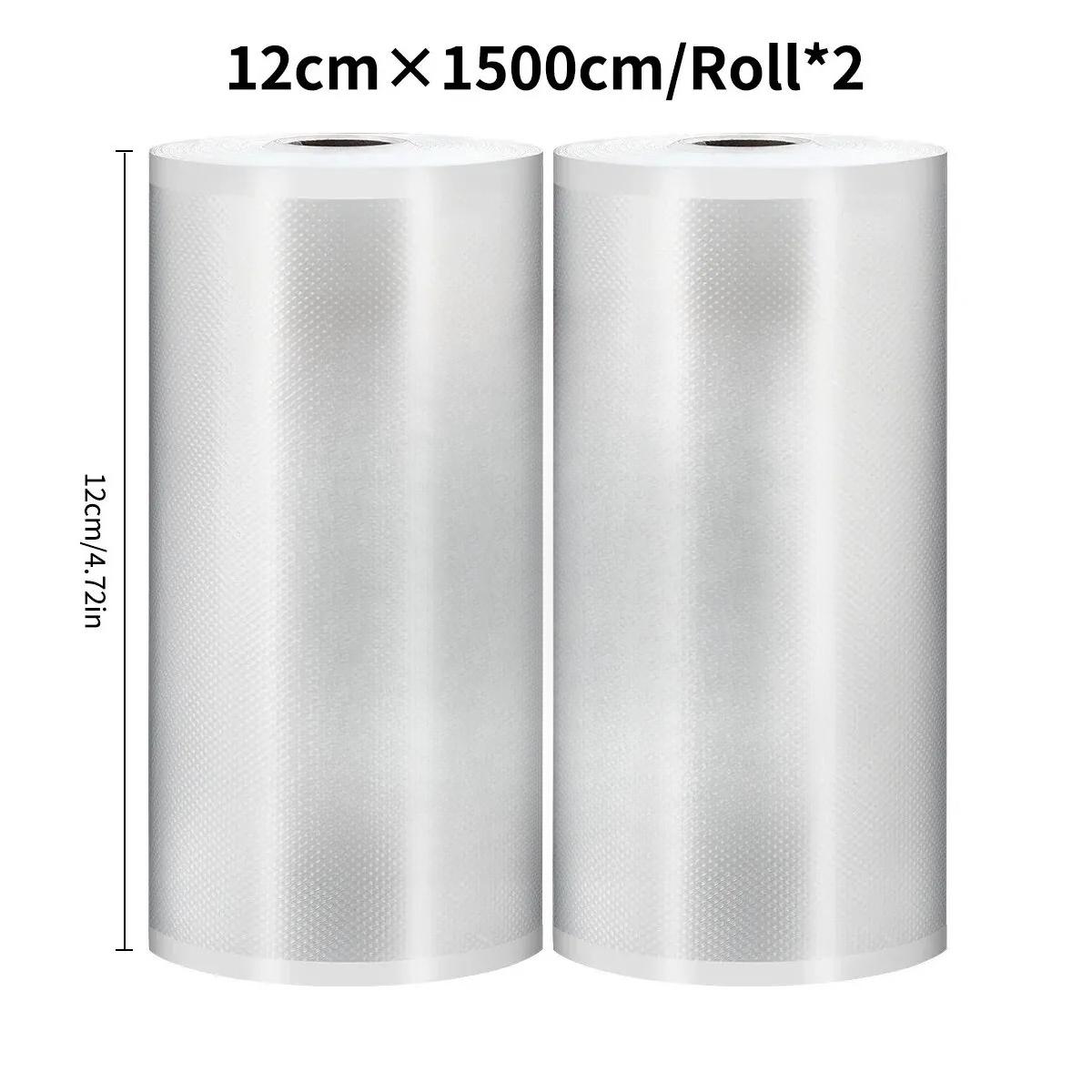 

Kitchen Food Vacuum Sealer Bag Sous Vide Storage Bags For Vacuum Packaging 12/15/20/25/30cm*1500cm/Rolls