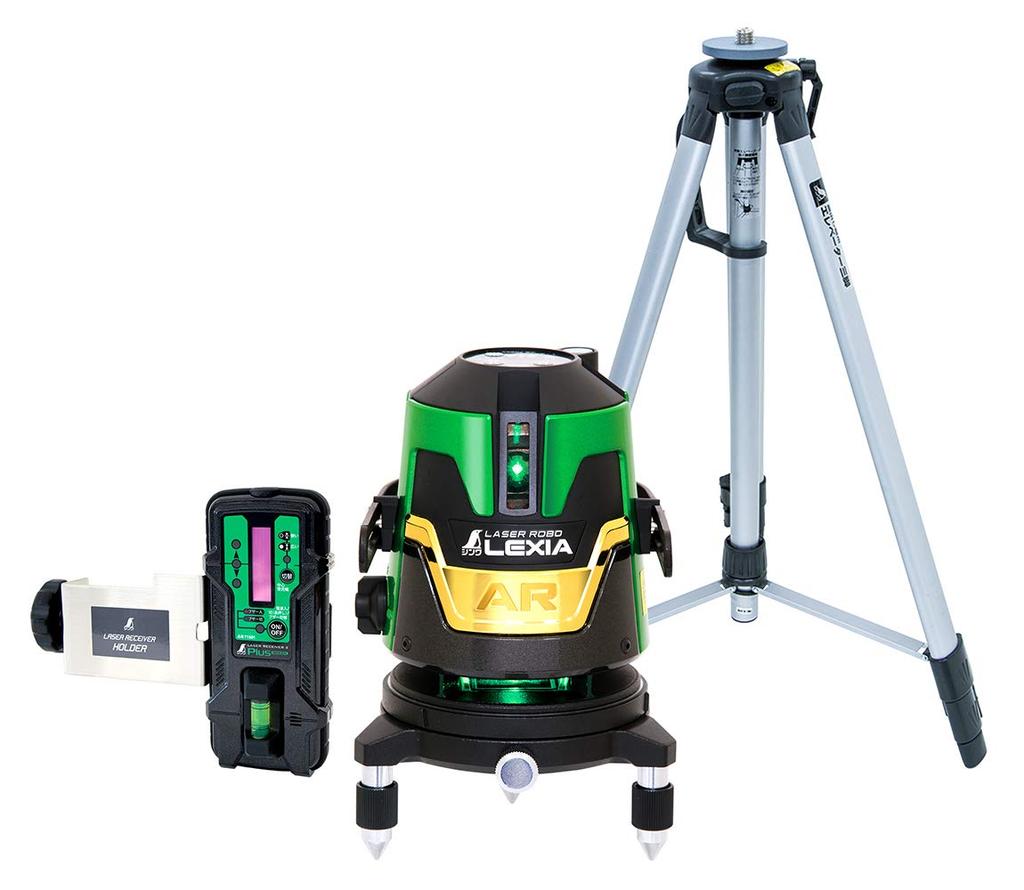 Shinwa Sokutei Laser Marker LASER ROBO LEXIA 31AR Green Set 70873 Receiver/Tripod