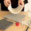 1 Stück Untersetzer, Topfuntersetzer, dicke gestrickte hitzeisolierende Matte für die Verwendung auf dem Küchentisch