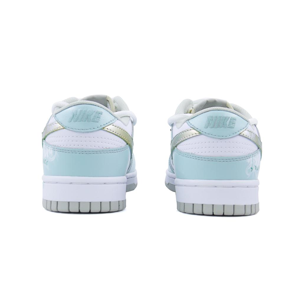 Nike Dunk Laurel Moon Silver Lightweight Height Increasing Low Top Skateboard Shoes Unisex Secret Silver Jade HF5441-105(Team620-)