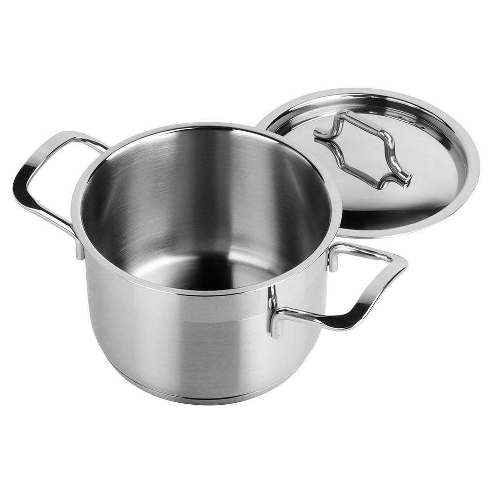 Steel pot with lid ANETT 14 cm, 1.5 l