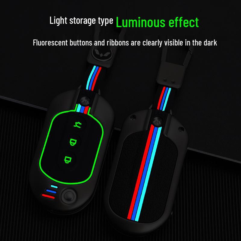 Wuling Hongguang MiniEV Car Key Folding Protective Case