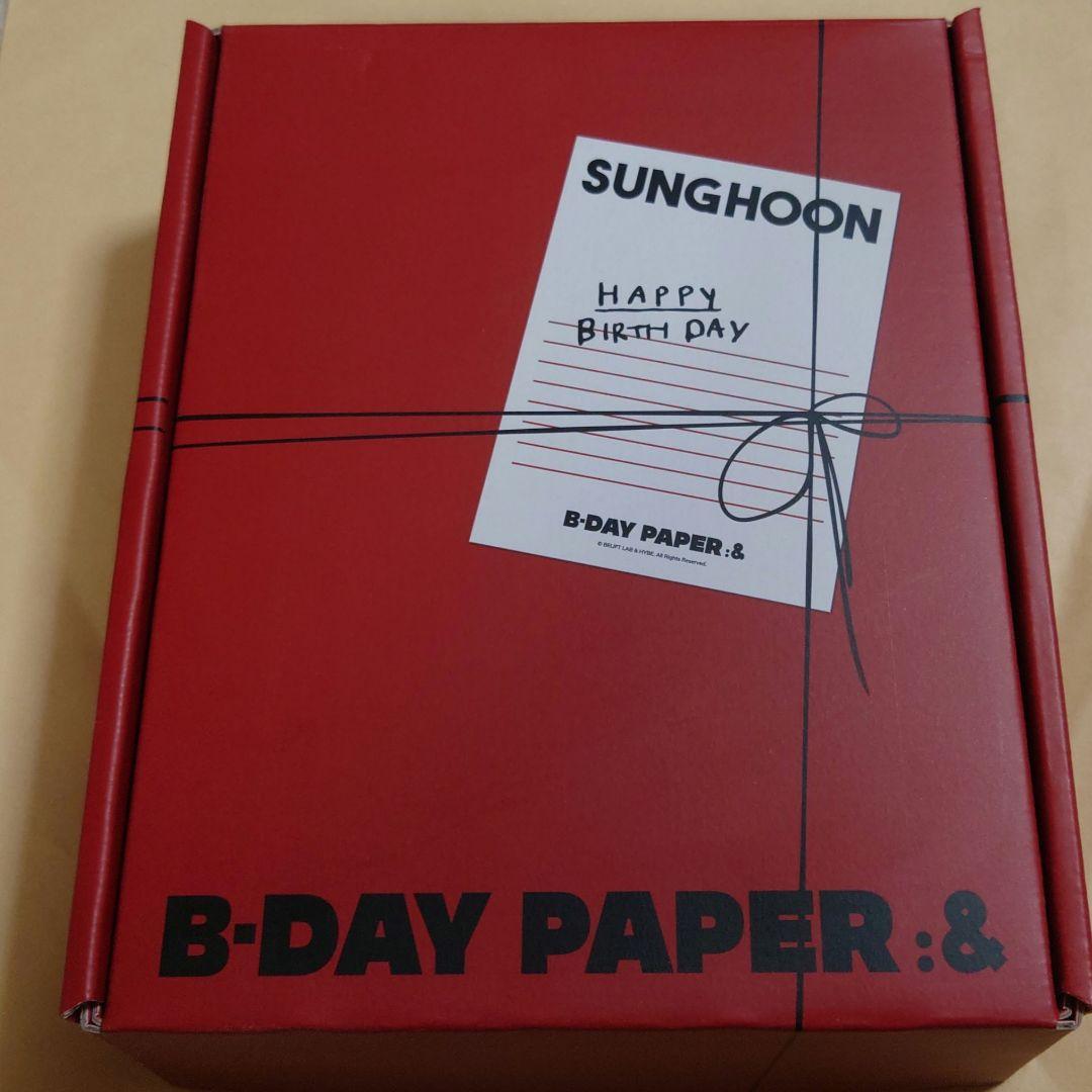 

[Б/У] ENHYPEN БУМАГА НА ДЕНЬ РОЖДЕНИЯ День рождения Сон Хуна