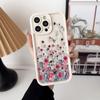 Beautiful Flowers Phone Case For iPhone Apple 17 AIR 16 16E 11 12 13 14 15 XR Plus Pro Max DIY Case TPU Shockproof Cover Capa
