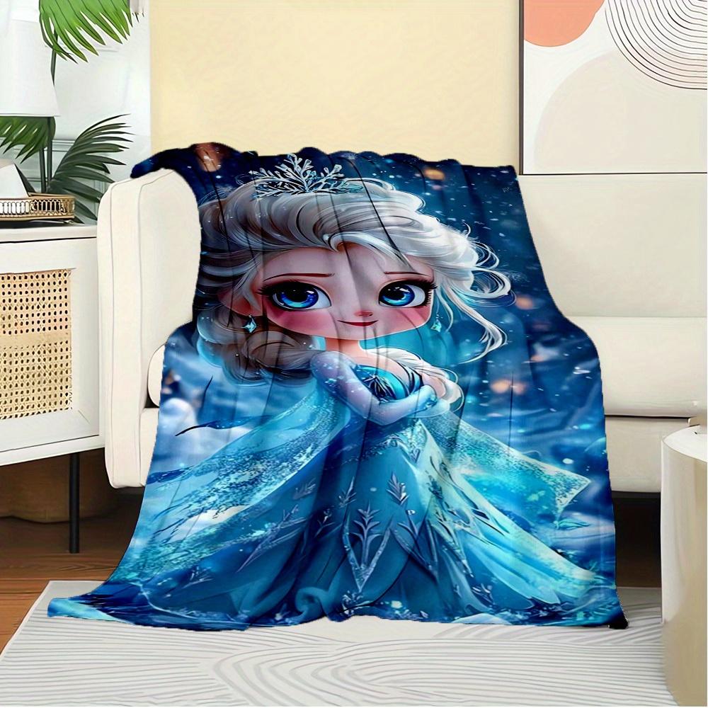 1pc Velvet Bedding Throw Blanket for Sofa Blanket, Gift, Home Decor, Winter Wonderland Pattern,