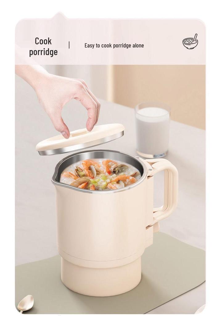 In Stock Portable Foldable Electric Kettle - Mini Travel & Outdoor Insulated Water Boiler
