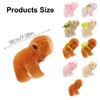 Fun and Stylish Capybara Plush Bracelet Trendy Wristband Portable Fashion Accessory for Wrist or Bag Decoration