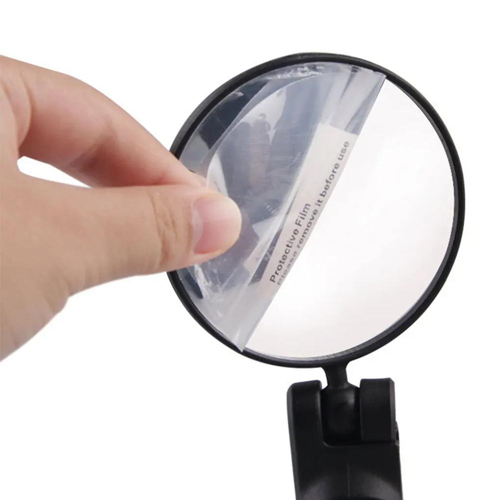 Bike Mirror, Bar End Bicycle Mirror, Safe Adjustable Rearview Cycle, Bicycle Rearview Mirror, Folding Convex Rear View Mirror, Round Motorbike Side Mi