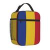 Bestselling Romania Flag Romanian Classic Foldable Lunch Bag Roadside Stop Small Lunch Bag