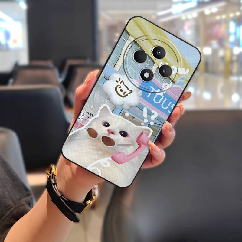 Back Cover Anti-knock Phone Case For OPPO Reno12F 5G/Reno12 FS/F27 5G Couple Cute Dirt-resistant Soft Case Full Wrap TPU