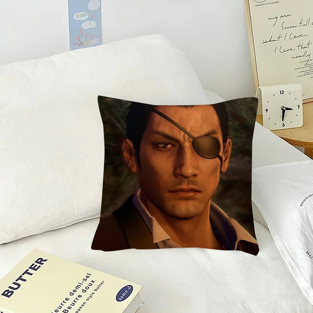 Anime Goro Majima Yakuza Meme Pillow Cover Sofa Cushion Cover Home Room Decoration Children Gift