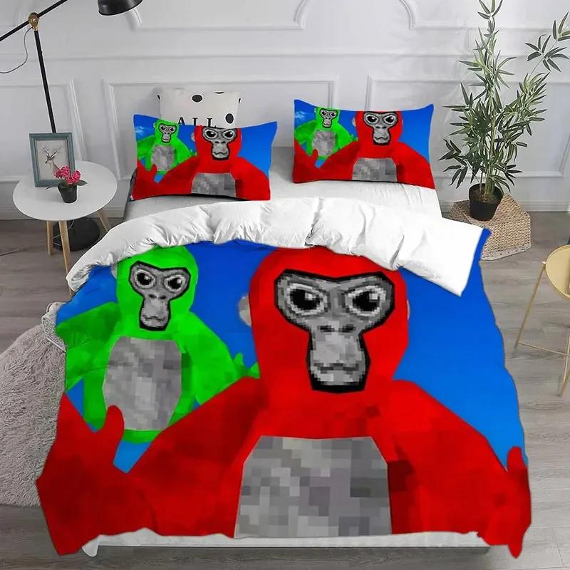Gorilla Tag Bedding Sets Comforter Quilt Bed Cover Duvet Cover Pillow Case 2-3 Pieces Sets Kids Adult Size