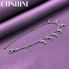 CHSHINE Nouveau Bracelet Chaîne Breloque Dauphin en Argent Sterling 925 Pour Femmes Amoureux Fête Bijoux de Mode