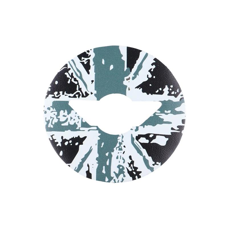 Leather Car Steering Wheel Sticker For Mini Cooper J01 J05 U25 F66 R50 R52 R53 R55 R56 R60 R61 F54 F55 F56 F60 Car Accessories