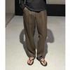 Light Luxury European Goods Net Version Vertical Casual Pants Men's Spring New Breathable Loose Straight Pants Simple Fashion Trousers