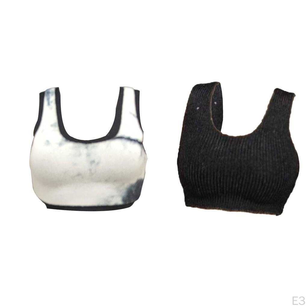 1/12 Female Vest, Handmade Doll Clothes Accessory, Miniature Clothing for 6in Model Figures