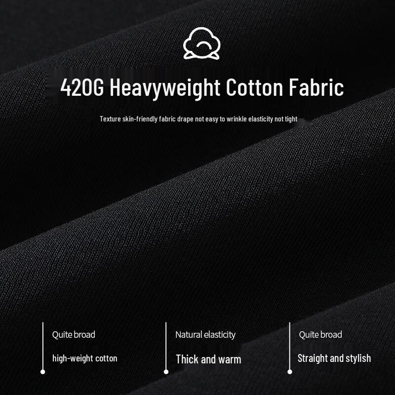 Men's Velvet Fleece Lined Round Neck Sweatshirt