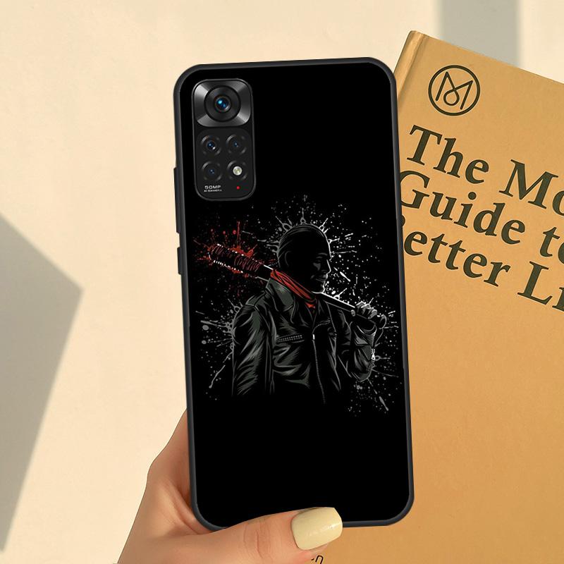 The Walking Dead Negan Case For Xiaomi Redmi Note 10 Pro Cover For Redmi Note 11 Pro 8 9 10S 11S 10A 10C 9A 9C 9T