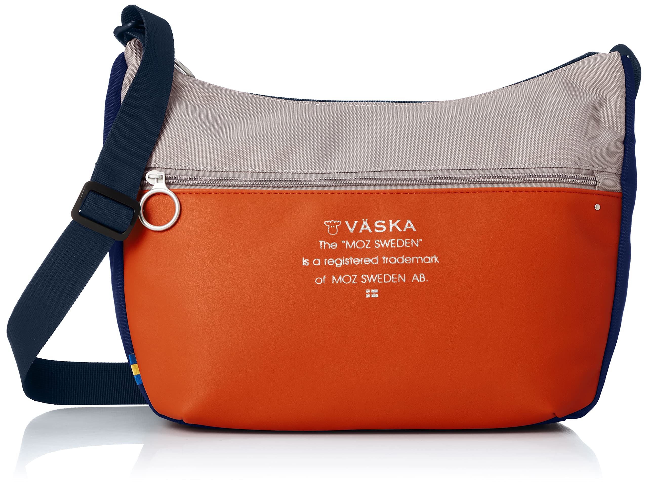 

Shoulder Bag Orange x Navy [Mozu] VZPL-03 Women s