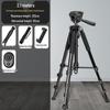 Universal Mobile SLR Camera Tripod with Fill Light for Outdoor Photography and Live Streaming