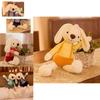 Plush Bunny Stuffed Animal With Soft Fabric For Kids Gift And Play