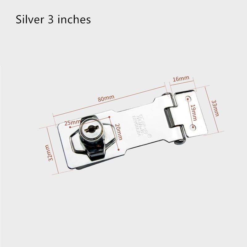 Stanzfrei mit Schloss, Schubladenschlösser, Briefkasten-Schließfach, Doppeltür-Schrankschloss, Büroschrank-Sicherheitskombinationsschloss
