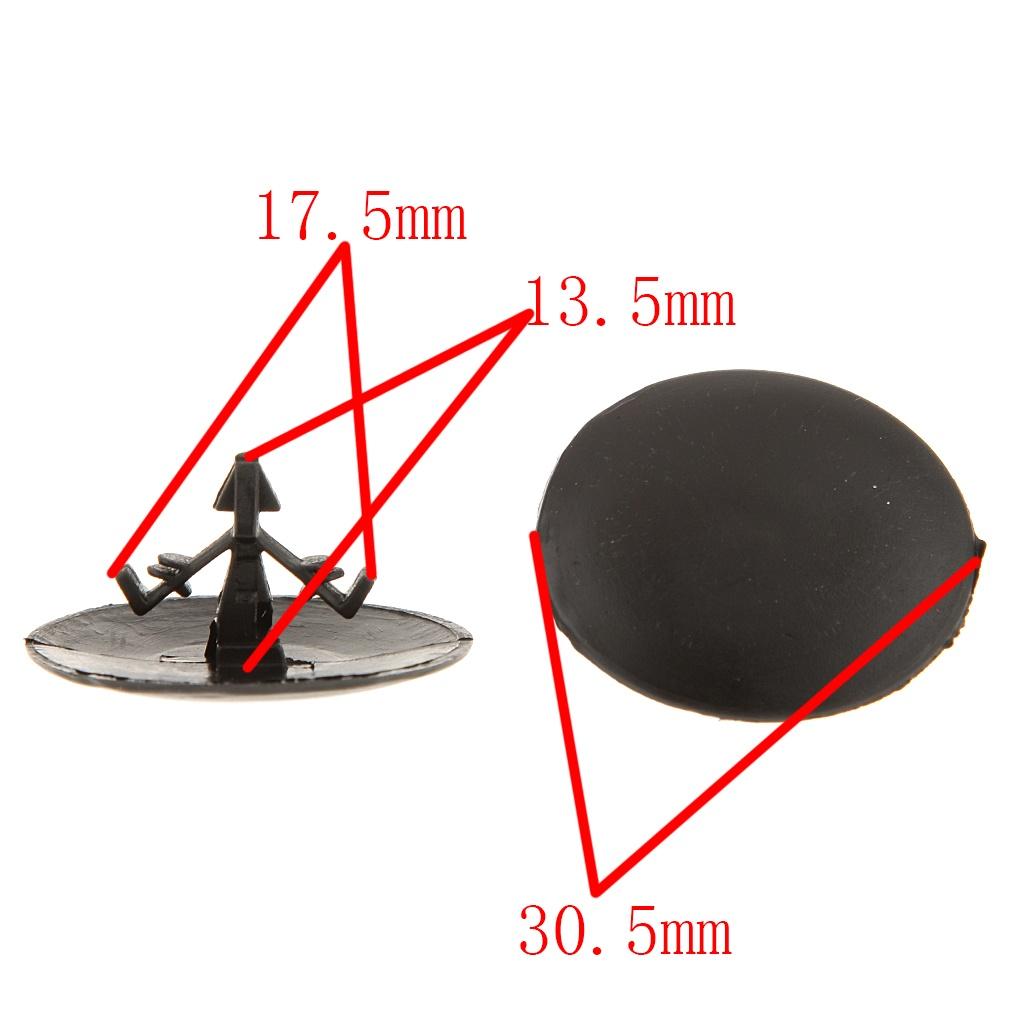 20xBonnet Hood Insulation Clips Fastener 71K for HONDA Jazz Civic City CRV