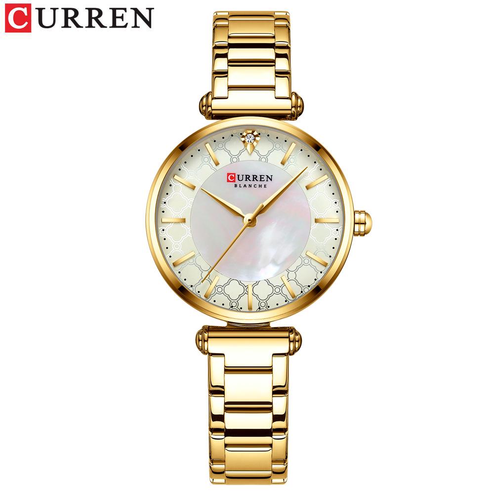 

CURREN 9072 Women s Casual Steel Band Watch