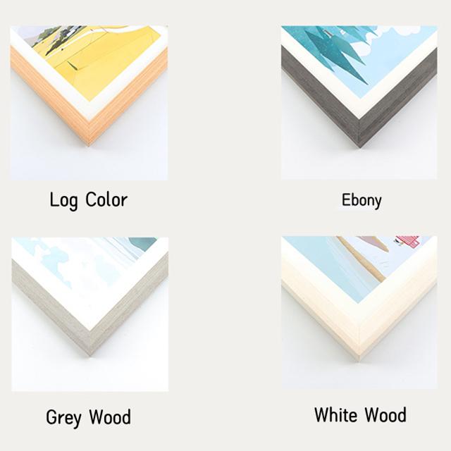40x50 Solid Wood Photo Frame Oil Painting Picture Frame Hanging Wall Puzzle Frame Home Decoration Wholesale (as the picture,16)