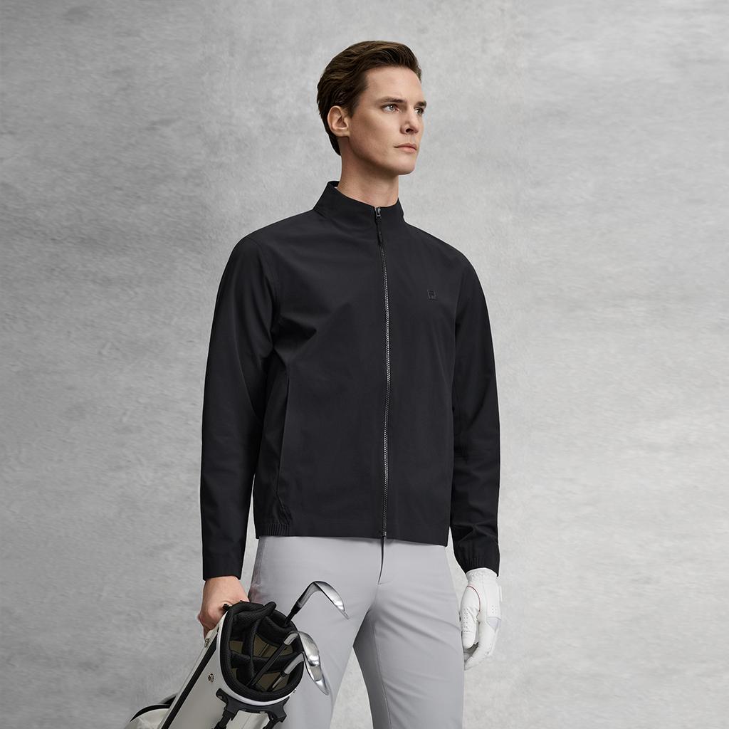 FILA Golf Series Fashion Minimalist Classic Quality Sports Golf Casual Versatile Comfortable Woven Jacket Men jackets A11M625706FBK
