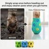 2 Inch X 5 Yards Dog Paw Cover Self-Adhesive Pet Vet Wrap with Colorful
