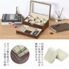 Watch Storage Accessory Holds 12 Luxury Watch Storage PU Case, Storage, Watches, 2-Tier, Box, Leather… (12-Tier, Brown)