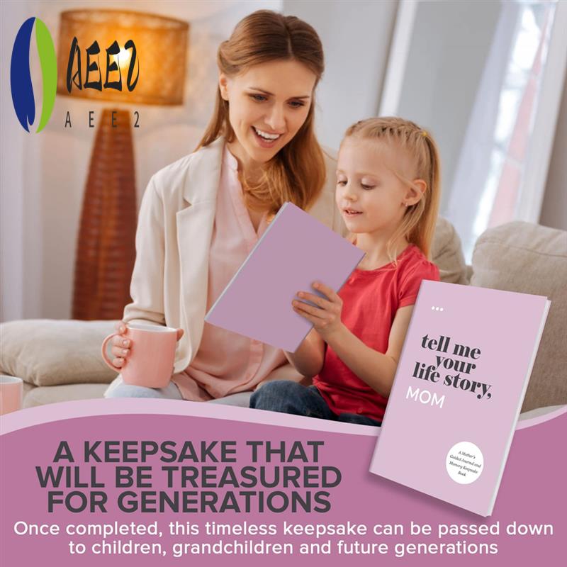 AEE2-Tell Me Your Life Story, Mom: A Mother s Guided Journal And Memory Keepsake Book (Tell Me Your Life Story)
