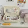 Soft Pencil Pouch Cotton Makeup Box Kawaii Pencil Case  Girls
