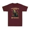 The Horrors Persist But So Do I Funny Angry Opossum Possum Vintage Unisexs Tshirt