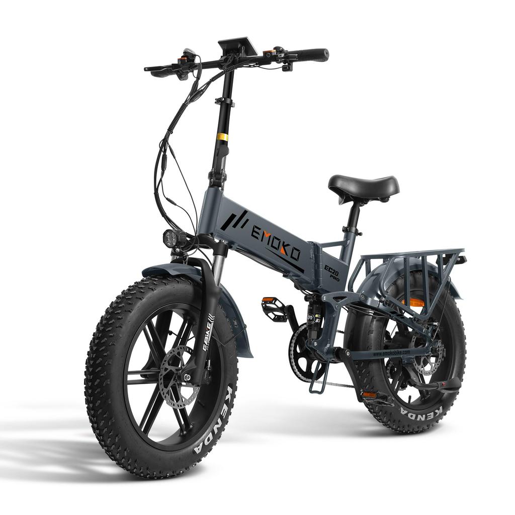 Vélo Électrique Adulte EMOKO 20" Moteur 1000W Ebike Pliant 48V 18AH Vitesse Maximale 50Km/h 7 Vitesses Charge 120Kg EC20