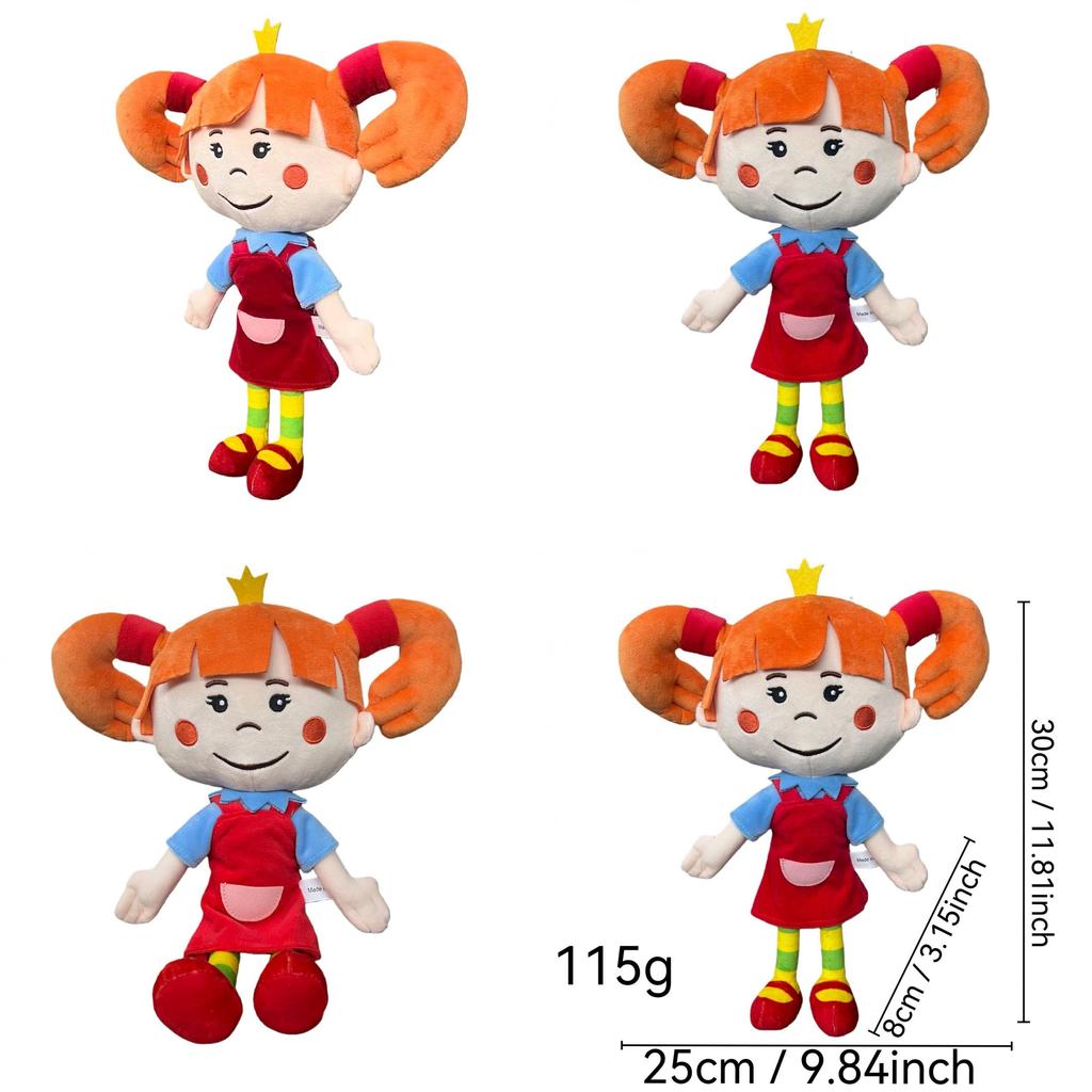 Chinese Cartoon Princess Plush Toy With Soft Crystal Cotton For Kids Collectors