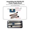 LCKVM ATX PowerBoard PCIe Adapter Board Remote PC Control Module for Raspberry Pi for PiKVM Server Remote Power Reset Management