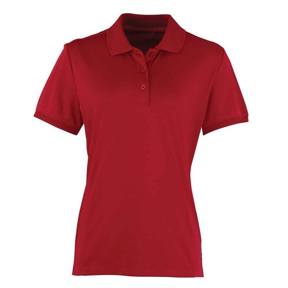 Premier Womens/Ladies Coolchecker Polo Shirt