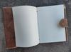 Personalized Faux Leather Refillable Journal: Rustic Travel Diary