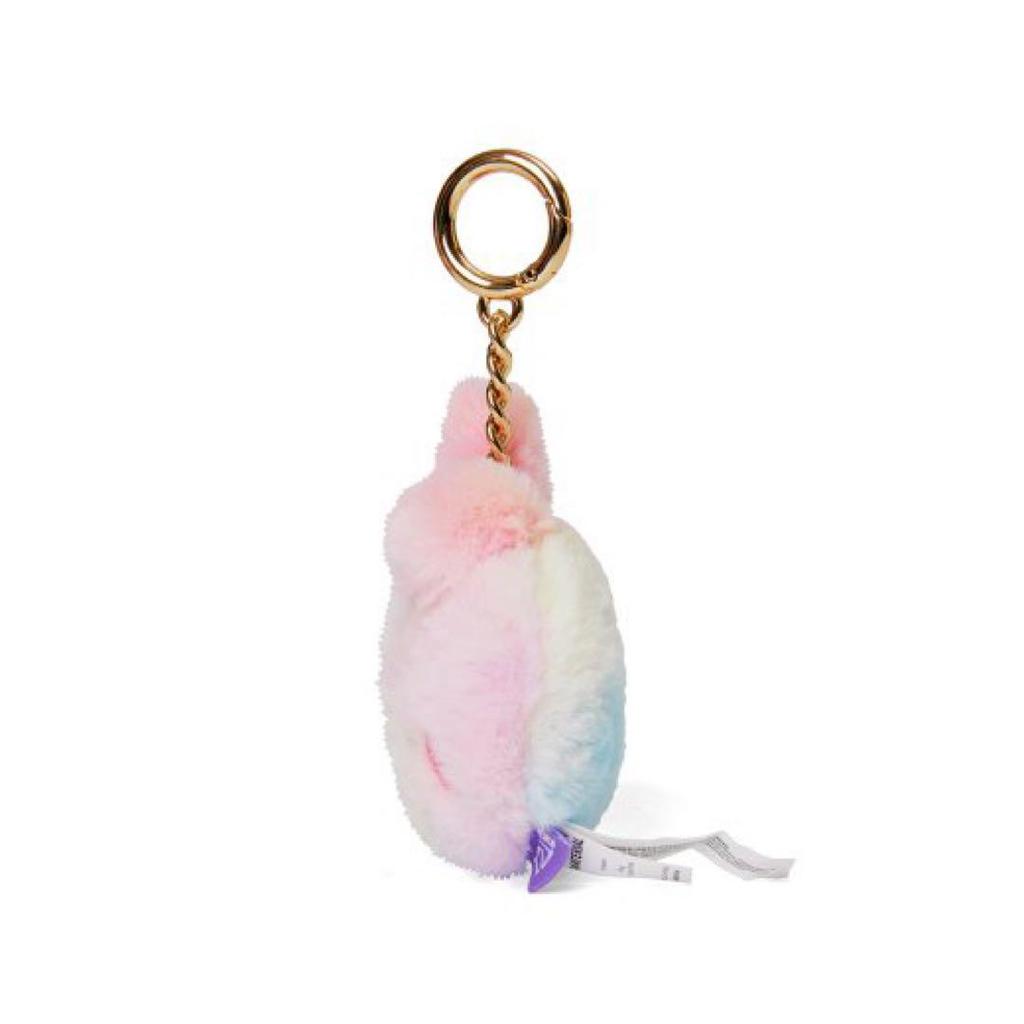 [USED] BT21 Baby Rainbow Flat Face Bag Charm COOKY
