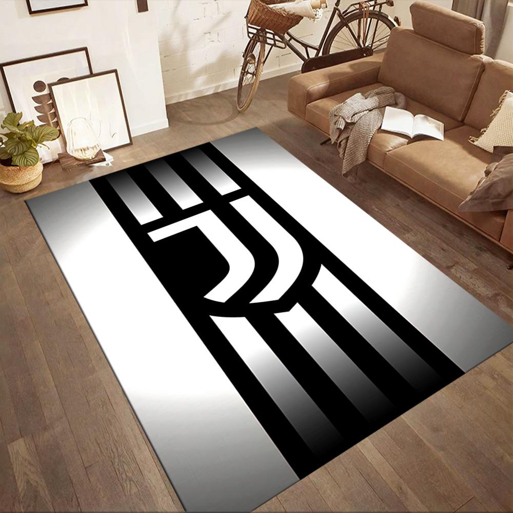 Juventus Floor Rug Office Rug Design For Game Room Entryway Living Rooms Dormitory Antislip Carpet Office Home Decor Perfect Gift For Friends Family