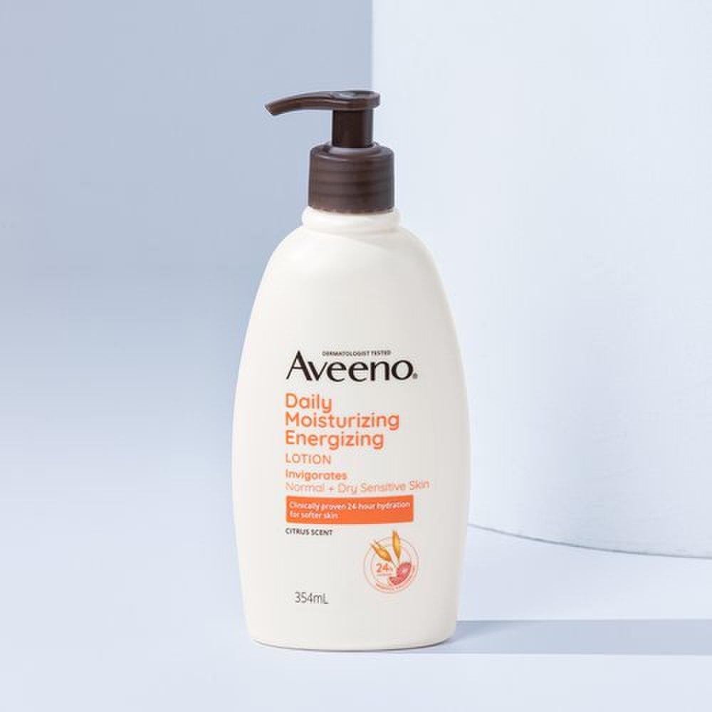 Aveeno Energizing Lotion_354mL [Grapefruit Scent, High Moisture]
