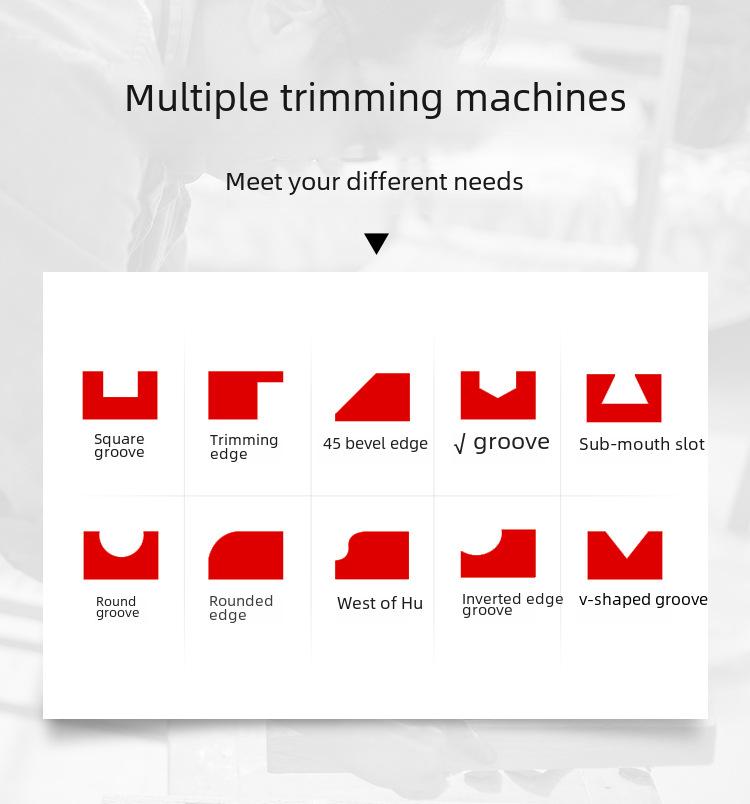 Máquina elétrica de aparar e entalhar madeira - Ferramentas elétricas para gravação e fresagem