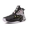 Anta Heat Wave 2 Mid Basketball Shoes Men Sneakers Black White 112031105-4