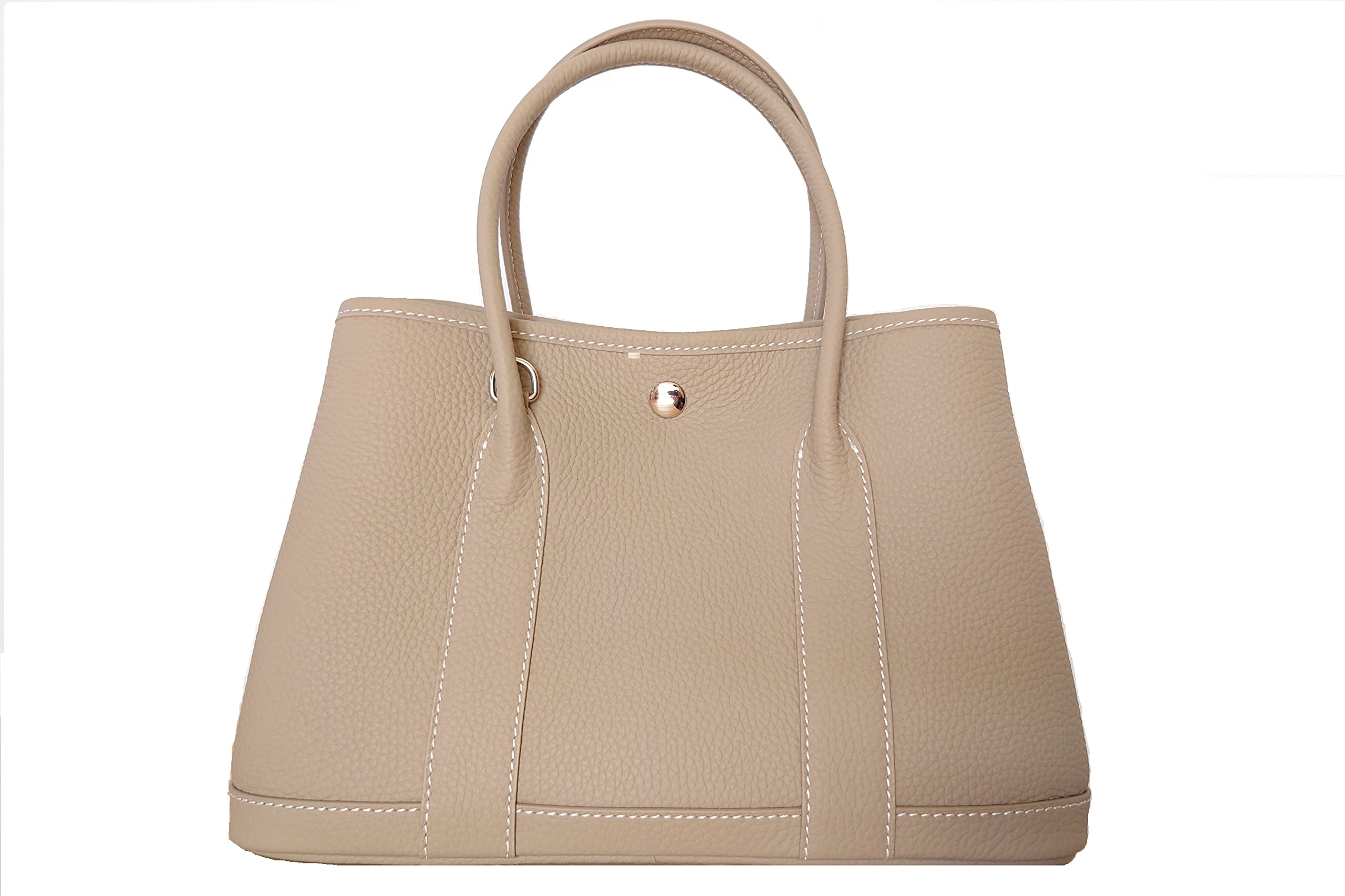 

Niconimo Luxury Genuine Leather Tote Genuine Leather Cowhide Shoulder Pouch Included [nico nimo] Bag, Handbag, Women s, Stylish, Handbag, Strap, (Sand