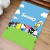 1pc Sanrio1 Print Area Rug - Soft, Washable Non-Slip Indoor Mat for Office Chairs, Living Room, Home Office Decorative Rug