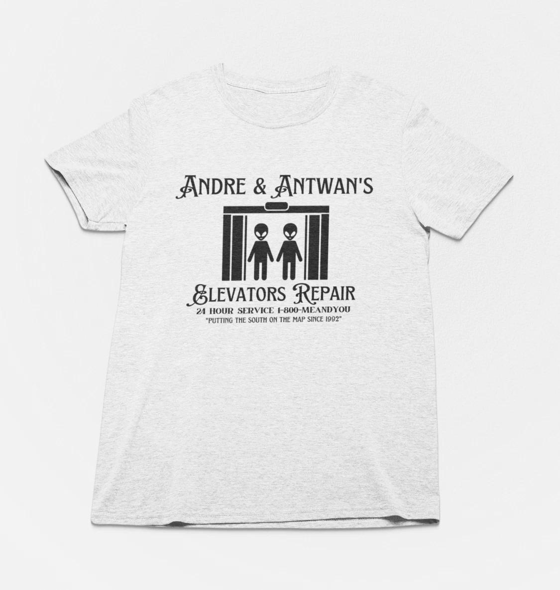 

Andre and Antwan s Elevators Repair Tshirt S