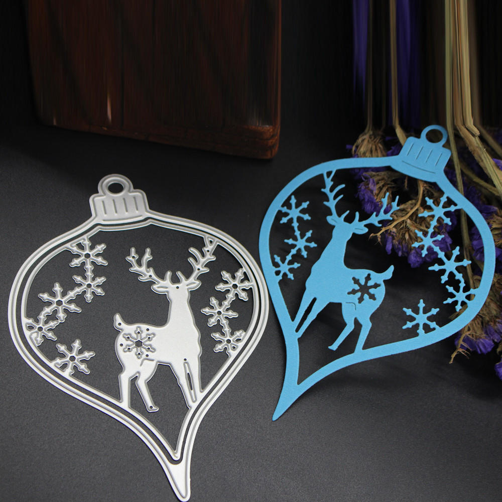 Merry Christmas Metal Cutting Dies Stencils Scrapbooking Embossing DIY Crafts