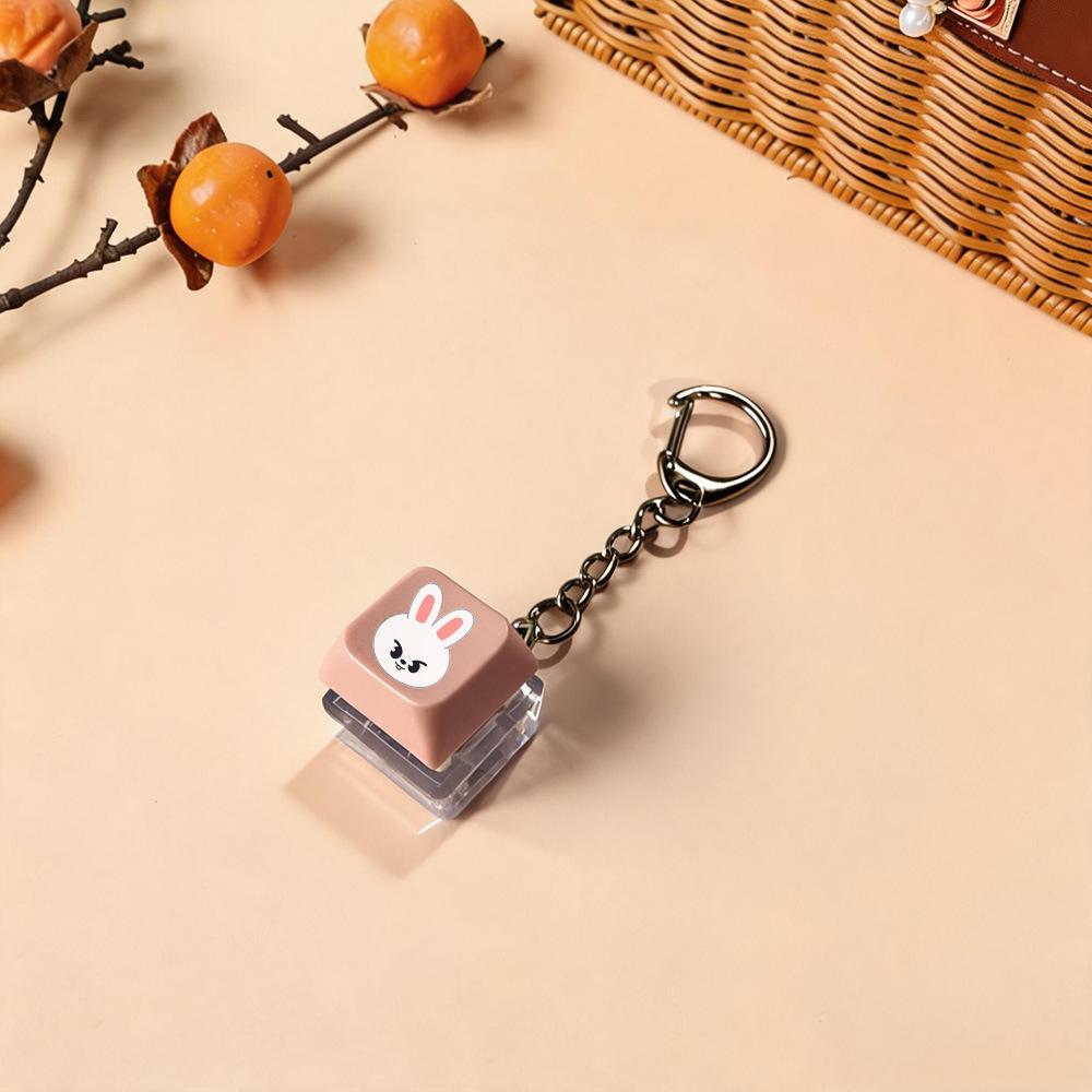 Stray Kids Set Portachiavi Keycap, Portachiavi Carino a Forma di Tastiera Doppia, Ciondolo Kpop per Fan STAY